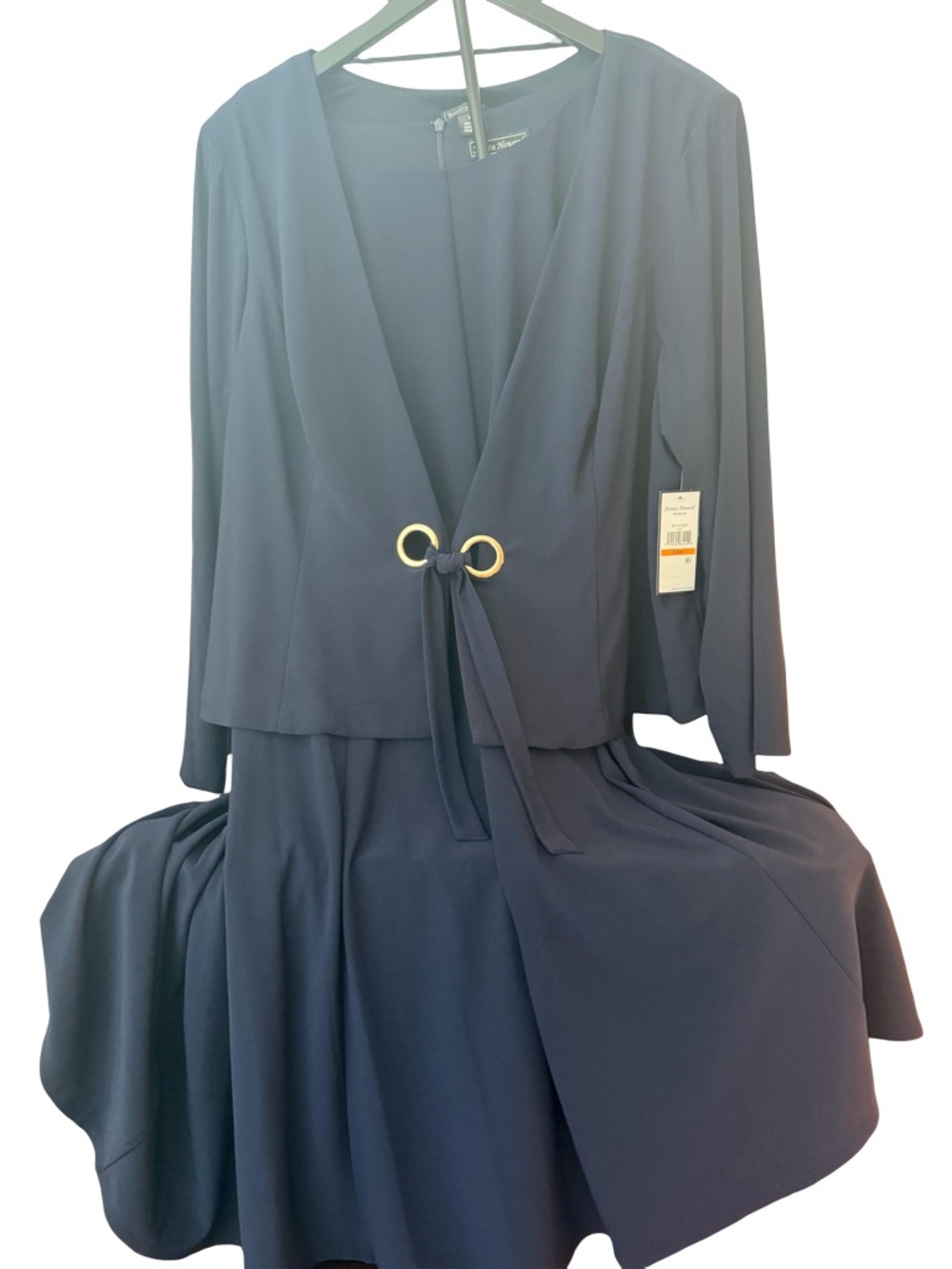 Jessica Howard Timeless Navy Two-Piece Set